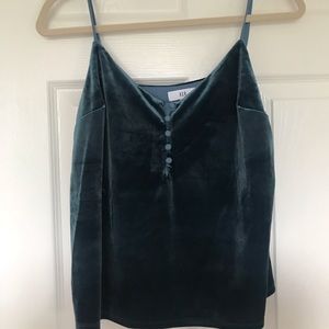 Blue Velvet Tank Top